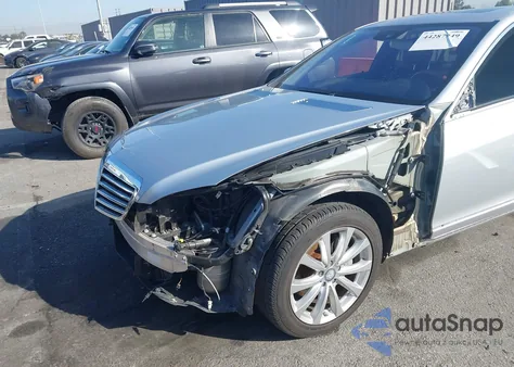 2011 Mercedes-Benz S 400 Hybrid z USA, uszkodzony, nr VIN WDDNG9FB3BA386186